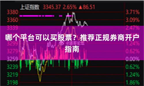 哪个平台可以买股票？推荐正规券商开户指南